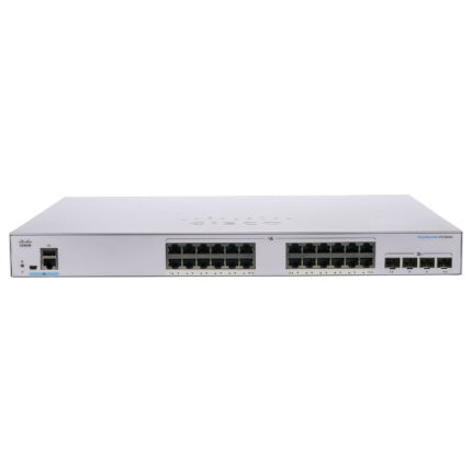 Cisco CBS250-24T-4G Switch web manageable niveau 2+ 24 ports 10/100/1000 Mbps + 4 logements SFP